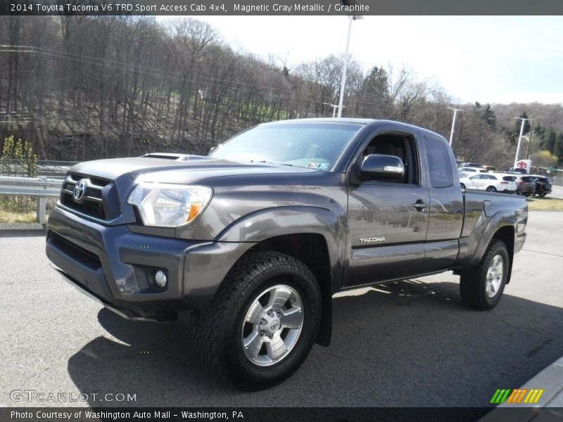 Magnetic Gray Metallic / Graphite 2014 Toyota Tacoma V6 TRD Sport Access Cab 4x4