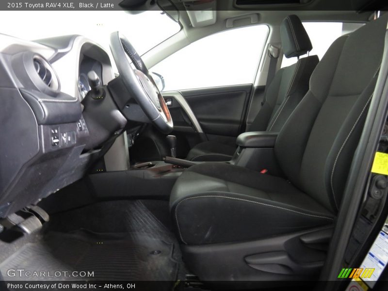 Black / Latte 2015 Toyota RAV4 XLE
