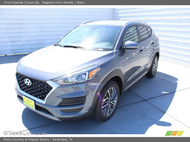 Magnetic Force Metallic / Black 2019 Hyundai Tucson SEL