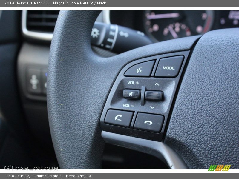 Magnetic Force Metallic / Black 2019 Hyundai Tucson SEL