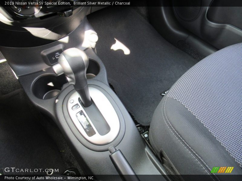 Brilliant Silver Metallic / Charcoal 2019 Nissan Versa SV Special Edition