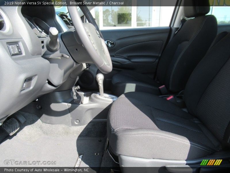Brilliant Silver Metallic / Charcoal 2019 Nissan Versa SV Special Edition