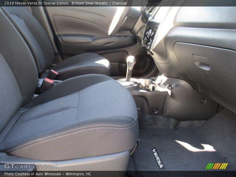 Brilliant Silver Metallic / Charcoal 2019 Nissan Versa SV Special Edition