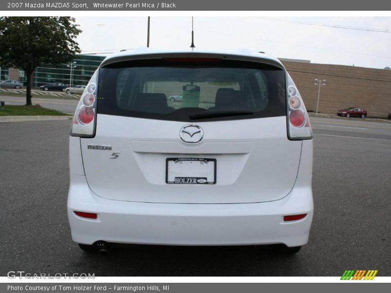 Whitewater Pearl Mica / Black 2007 Mazda MAZDA5 Sport