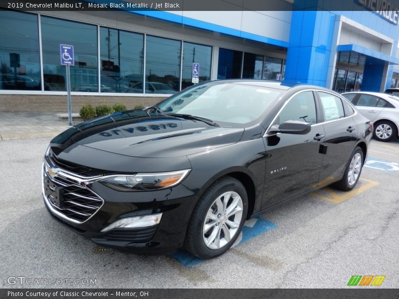 Mosaic Black Metallic / Jet Black 2019 Chevrolet Malibu LT