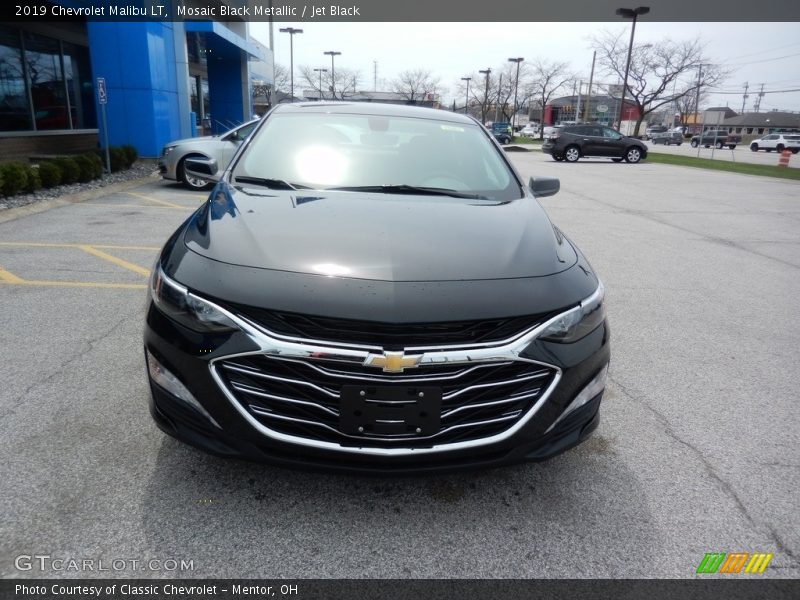 Mosaic Black Metallic / Jet Black 2019 Chevrolet Malibu LT