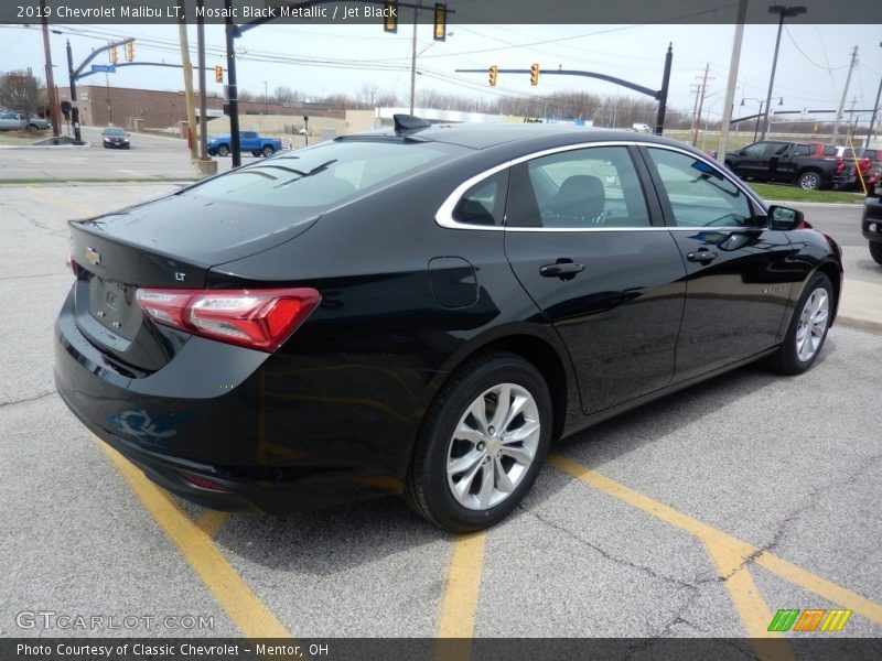 Mosaic Black Metallic / Jet Black 2019 Chevrolet Malibu LT