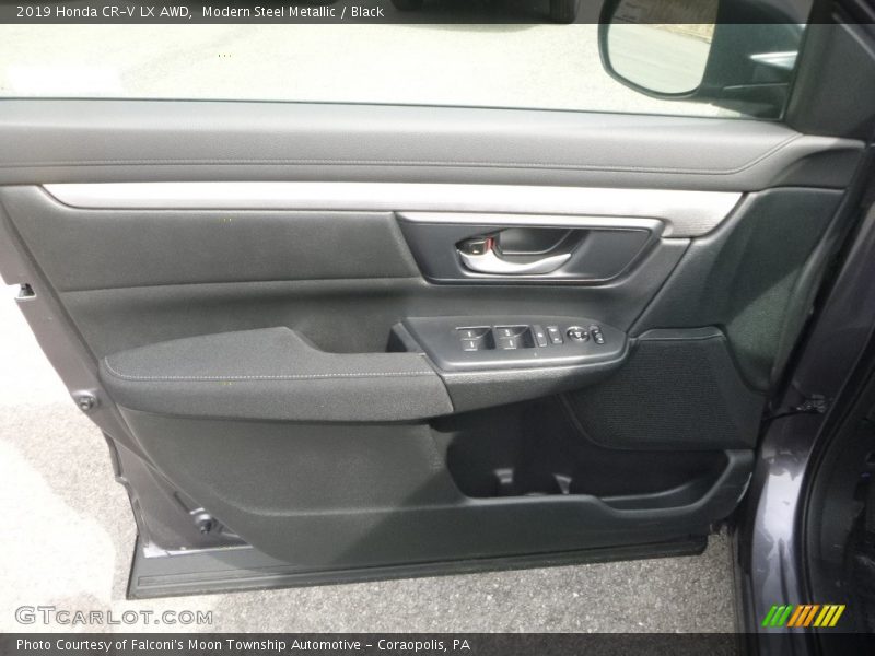 Modern Steel Metallic / Black 2019 Honda CR-V LX AWD