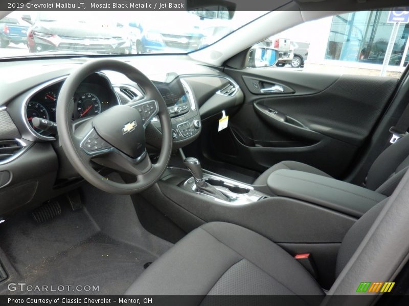 Mosaic Black Metallic / Jet Black 2019 Chevrolet Malibu LT