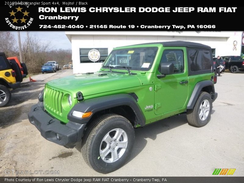 Mojito! / Black 2019 Jeep Wrangler Sport 4x4