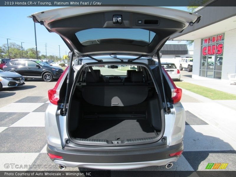Platinum White Pearl / Gray 2019 Honda CR-V Touring