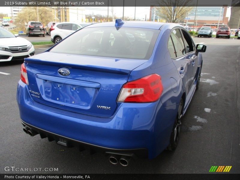 WR Blue Pearl / Carbon Black 2019 Subaru WRX Limited
