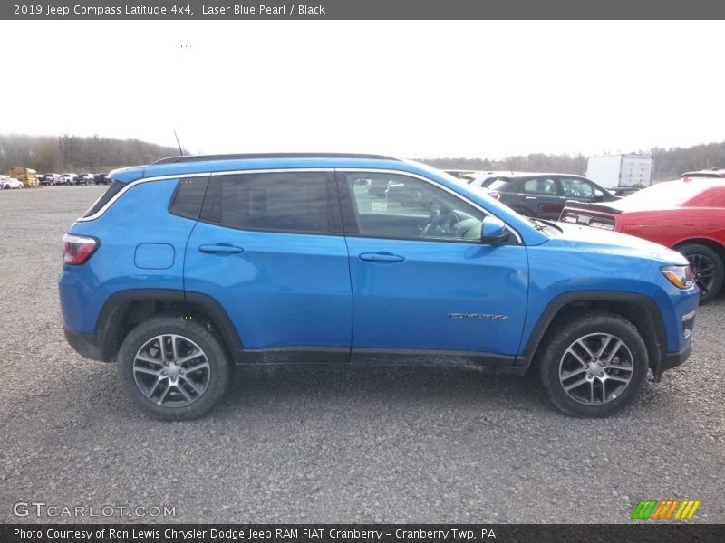 Laser Blue Pearl / Black 2019 Jeep Compass Latitude 4x4