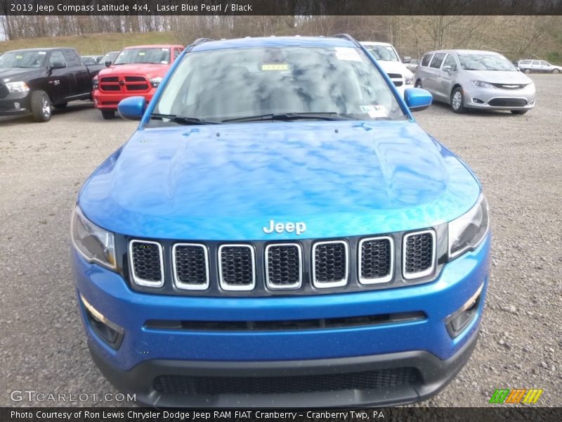 Laser Blue Pearl / Black 2019 Jeep Compass Latitude 4x4