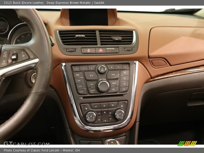 Deep Espresso Brown Metallic / Saddle 2013 Buick Encore Leather