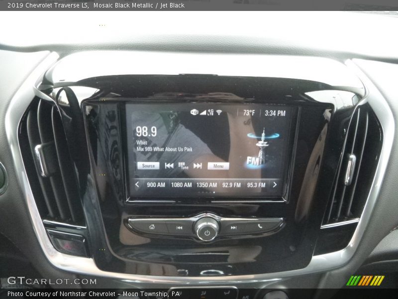 Mosaic Black Metallic / Jet Black 2019 Chevrolet Traverse LS