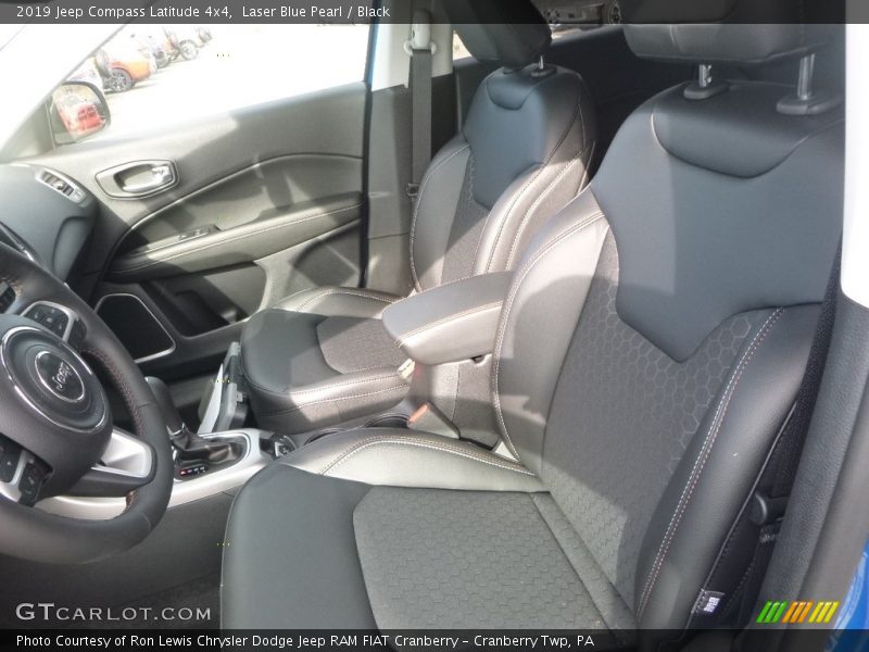 Laser Blue Pearl / Black 2019 Jeep Compass Latitude 4x4