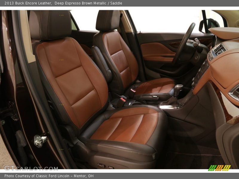 Deep Espresso Brown Metallic / Saddle 2013 Buick Encore Leather