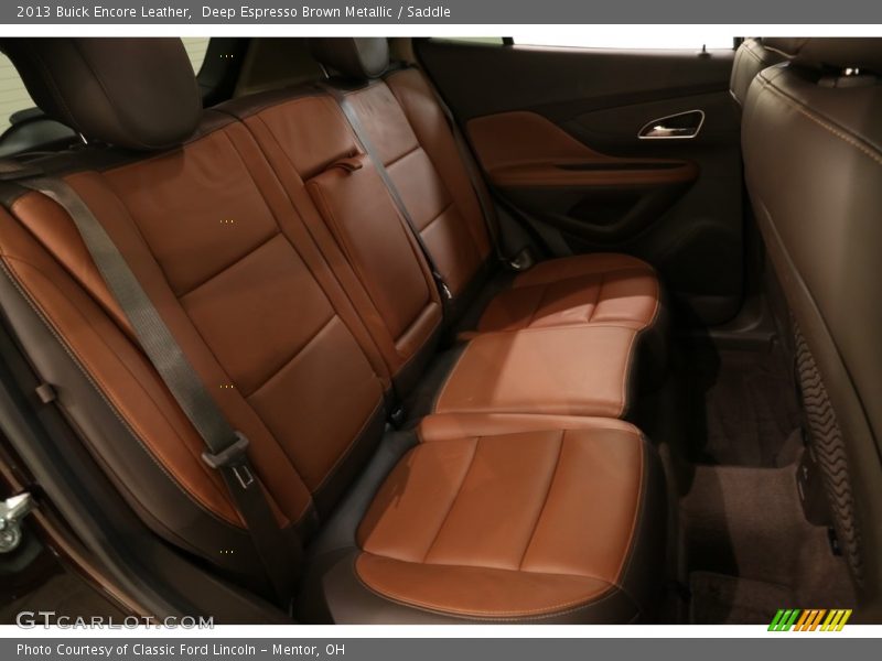 Deep Espresso Brown Metallic / Saddle 2013 Buick Encore Leather