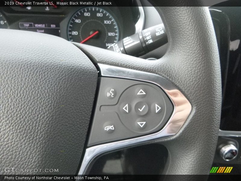 Mosaic Black Metallic / Jet Black 2019 Chevrolet Traverse LS