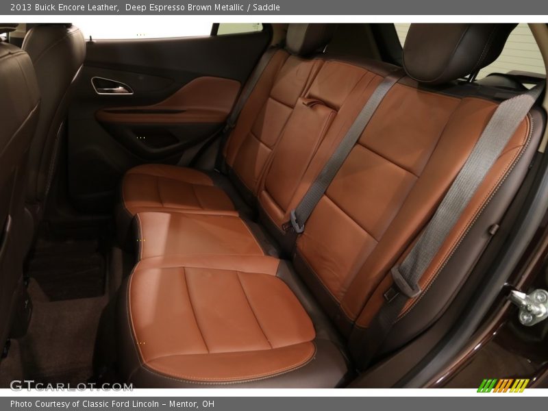 Deep Espresso Brown Metallic / Saddle 2013 Buick Encore Leather