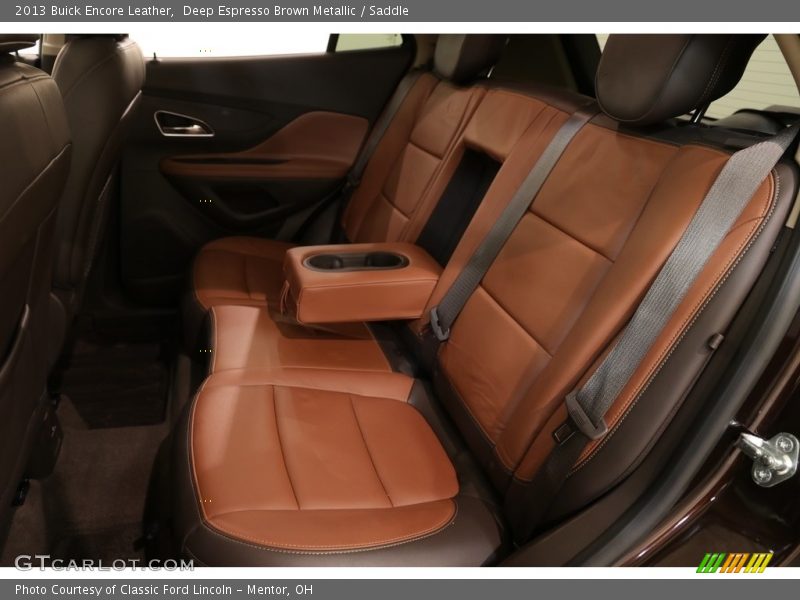 Deep Espresso Brown Metallic / Saddle 2013 Buick Encore Leather