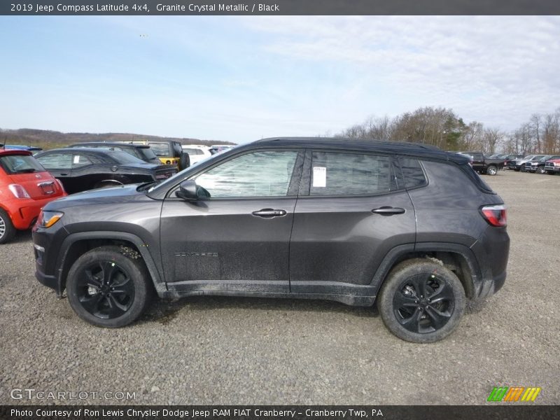 Granite Crystal Metallic / Black 2019 Jeep Compass Latitude 4x4