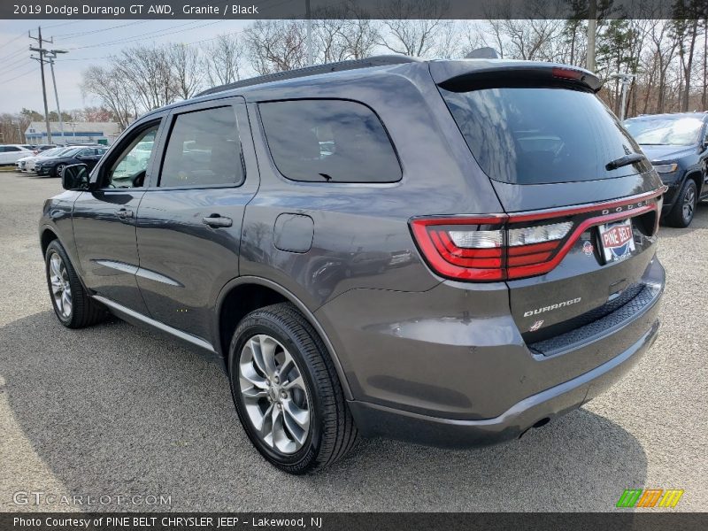 Granite / Black 2019 Dodge Durango GT AWD