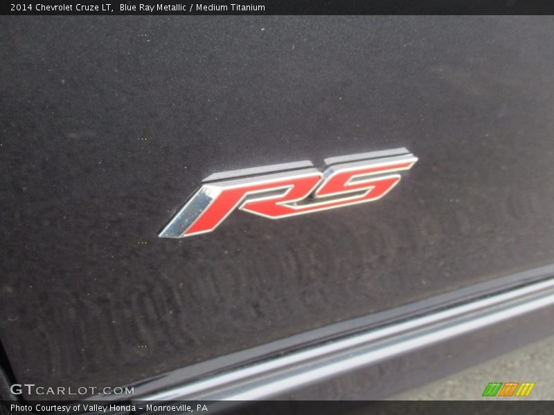 Blue Ray Metallic / Medium Titanium 2014 Chevrolet Cruze LT