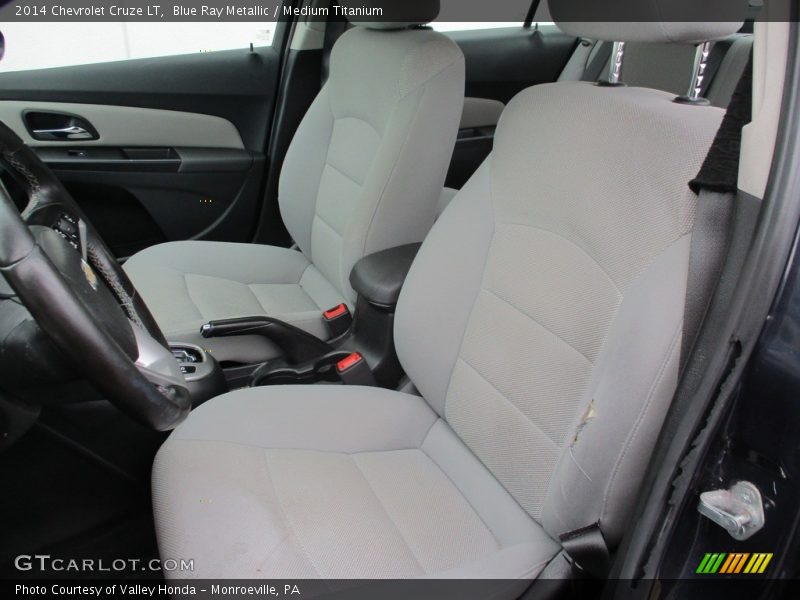 Blue Ray Metallic / Medium Titanium 2014 Chevrolet Cruze LT