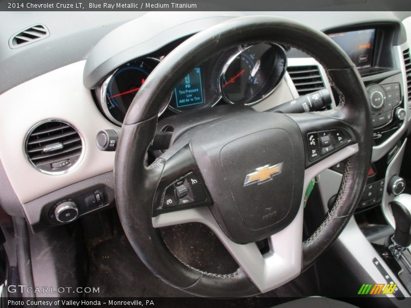 Blue Ray Metallic / Medium Titanium 2014 Chevrolet Cruze LT