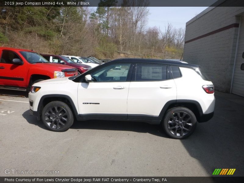 White / Black 2019 Jeep Compass Limited 4x4