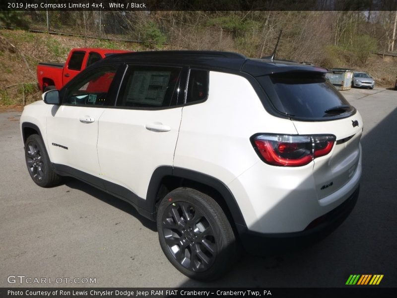 White / Black 2019 Jeep Compass Limited 4x4