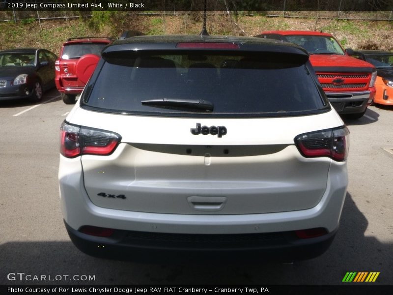 White / Black 2019 Jeep Compass Limited 4x4
