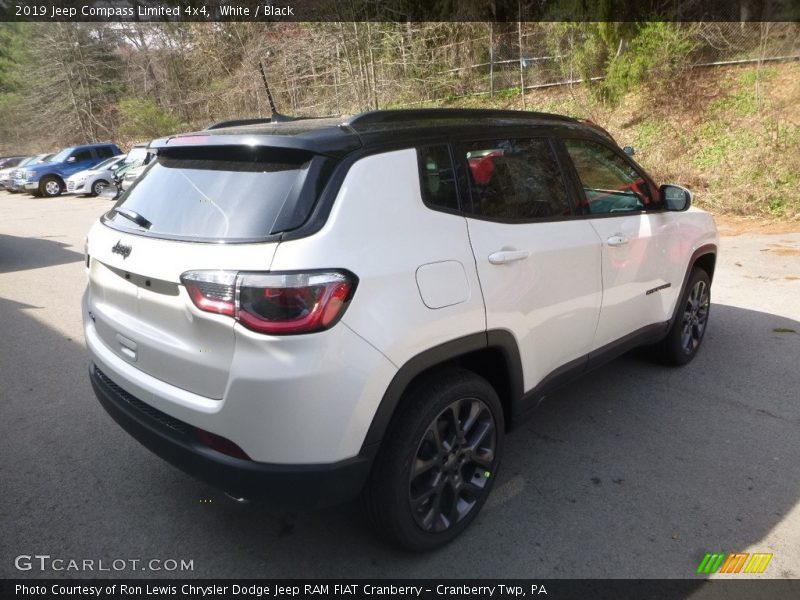 White / Black 2019 Jeep Compass Limited 4x4