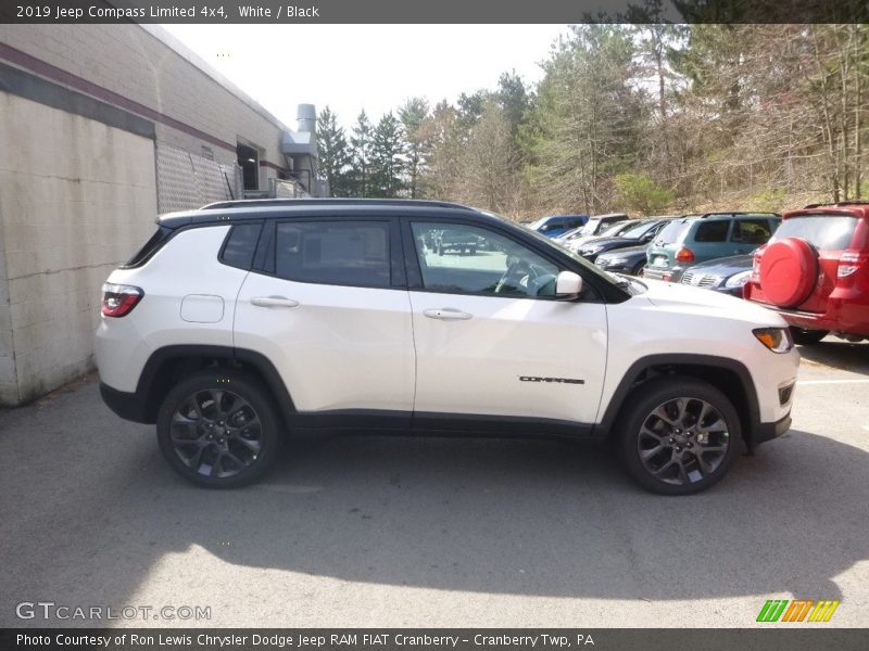 White / Black 2019 Jeep Compass Limited 4x4