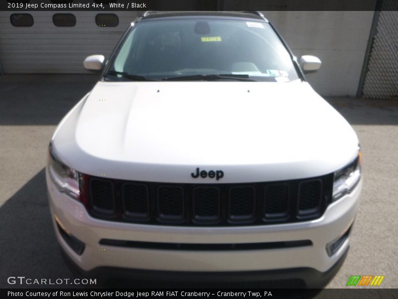 White / Black 2019 Jeep Compass Limited 4x4