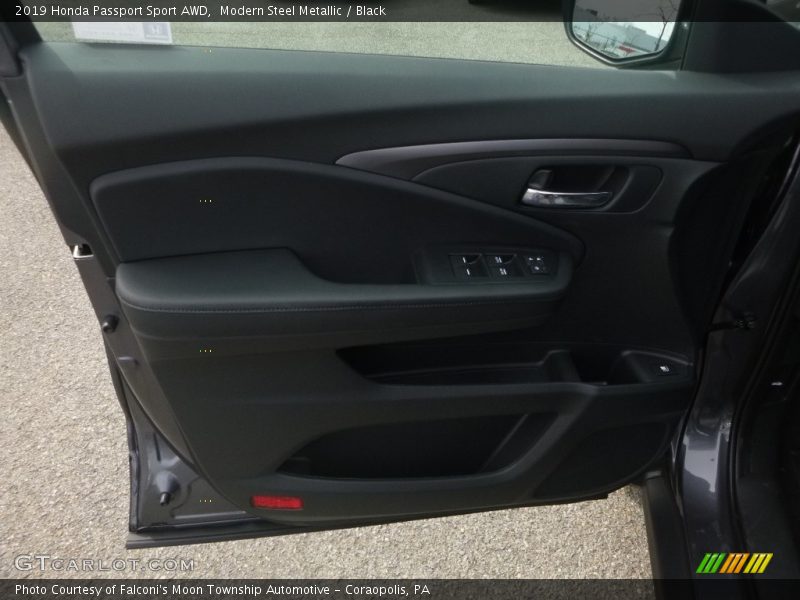 Modern Steel Metallic / Black 2019 Honda Passport Sport AWD