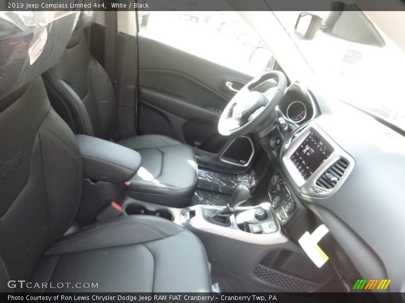 White / Black 2019 Jeep Compass Limited 4x4