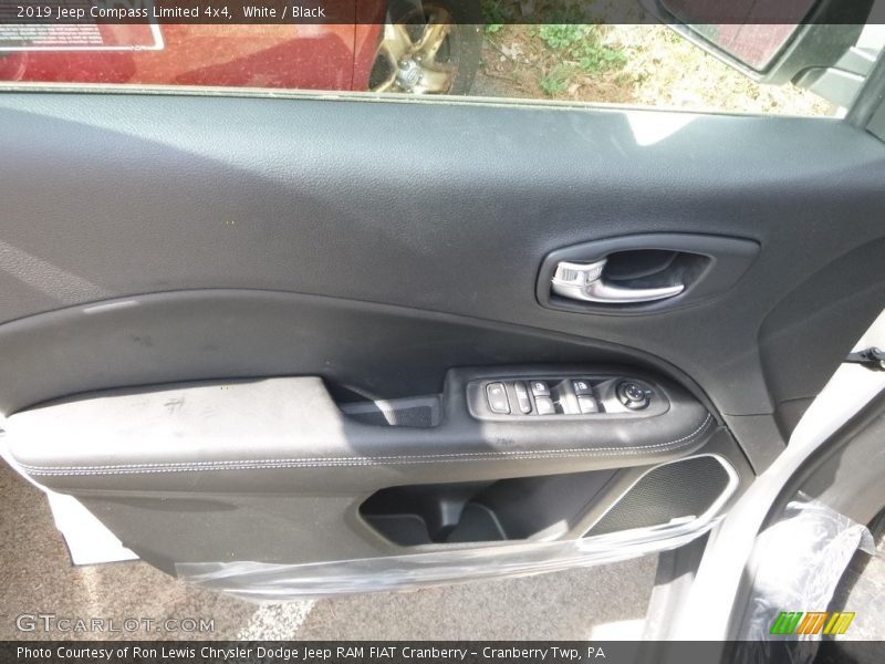 White / Black 2019 Jeep Compass Limited 4x4