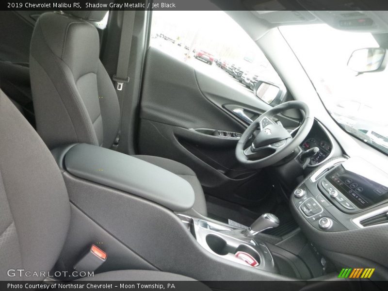 Shadow Gray Metallic / Jet Black 2019 Chevrolet Malibu RS