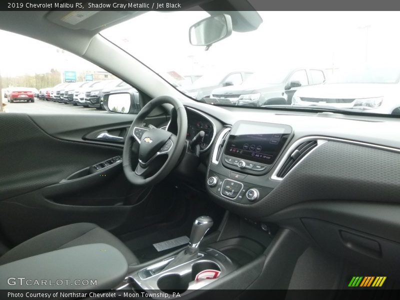 Shadow Gray Metallic / Jet Black 2019 Chevrolet Malibu RS