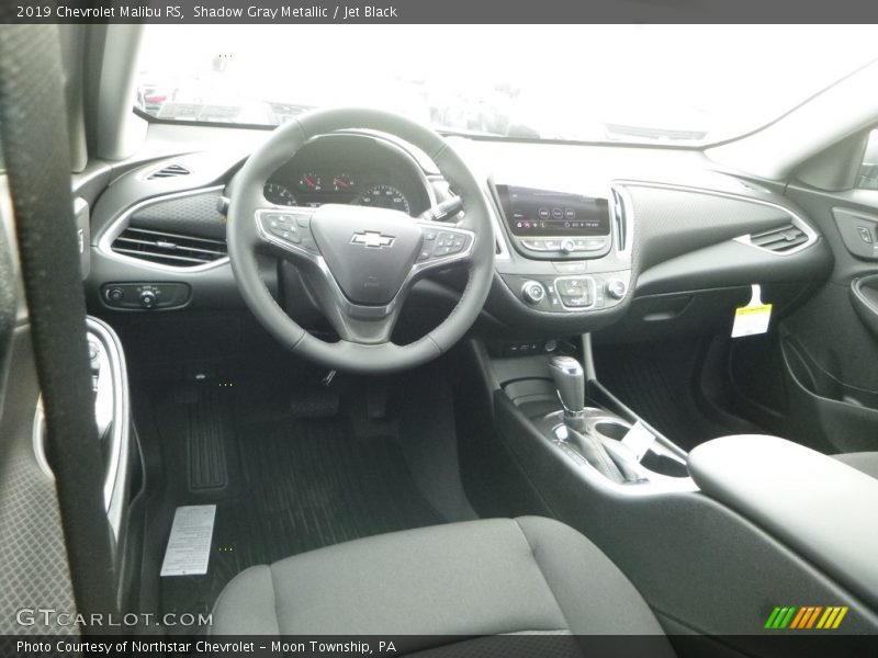 Shadow Gray Metallic / Jet Black 2019 Chevrolet Malibu RS