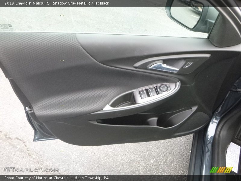 Shadow Gray Metallic / Jet Black 2019 Chevrolet Malibu RS