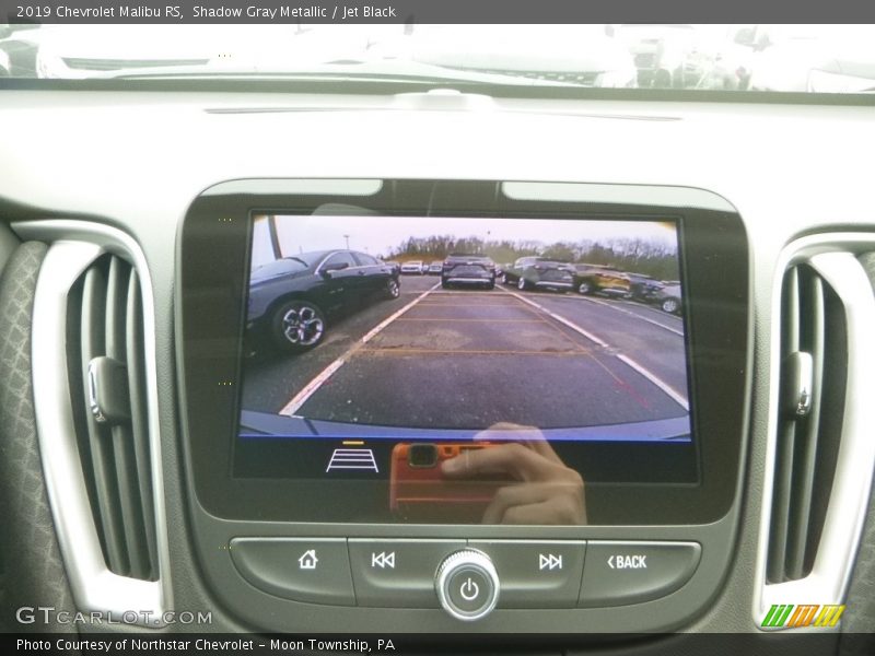 Shadow Gray Metallic / Jet Black 2019 Chevrolet Malibu RS