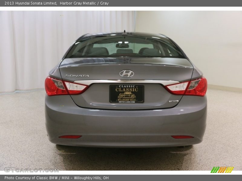 Harbor Gray Metallic / Gray 2013 Hyundai Sonata Limited