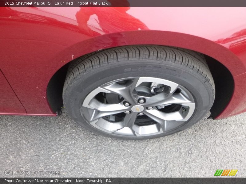 Cajun Red Tintcoat / Jet Black 2019 Chevrolet Malibu RS
