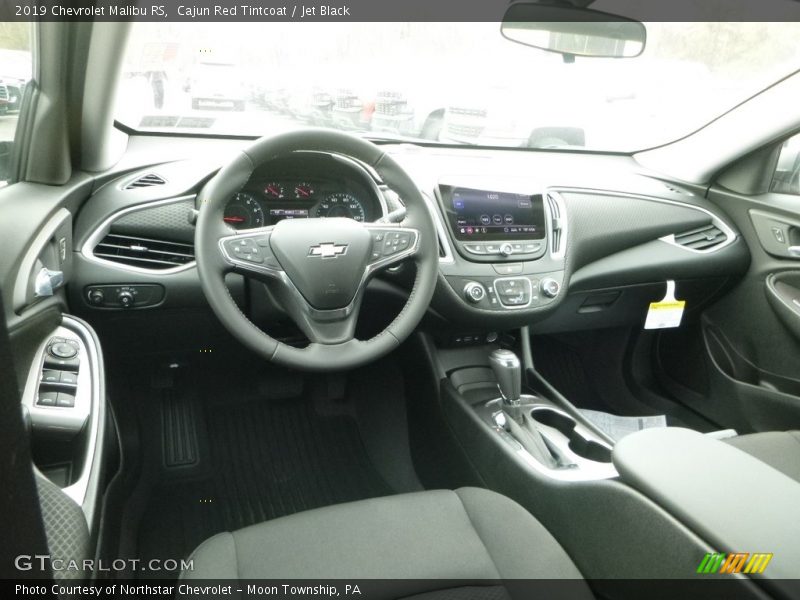 Cajun Red Tintcoat / Jet Black 2019 Chevrolet Malibu RS