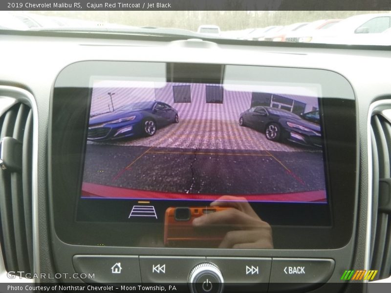 Cajun Red Tintcoat / Jet Black 2019 Chevrolet Malibu RS