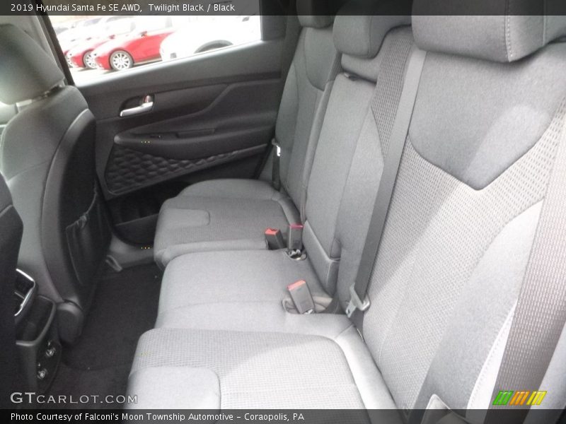 Twilight Black / Black 2019 Hyundai Santa Fe SE AWD
